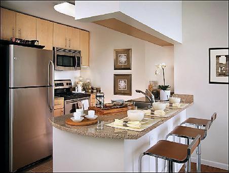 Ferienwohnung Furnished Quarters At Grove Pointe Jersey City Exterior foto